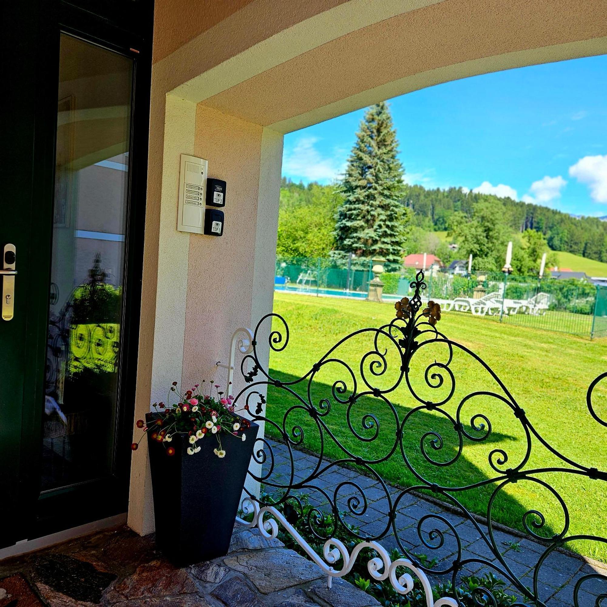 Ferienwohnung Blick Ins Gruene Rossleithen Ngoại thất bức ảnh